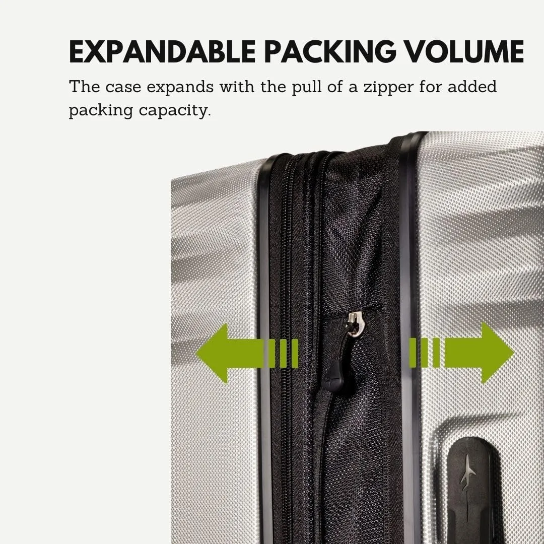 Skyway Nimbus 4.0 Expandable, Durable Hardside, 4 Wheel Spinner, Lightweight Suitcase, Unisex, Stylish
