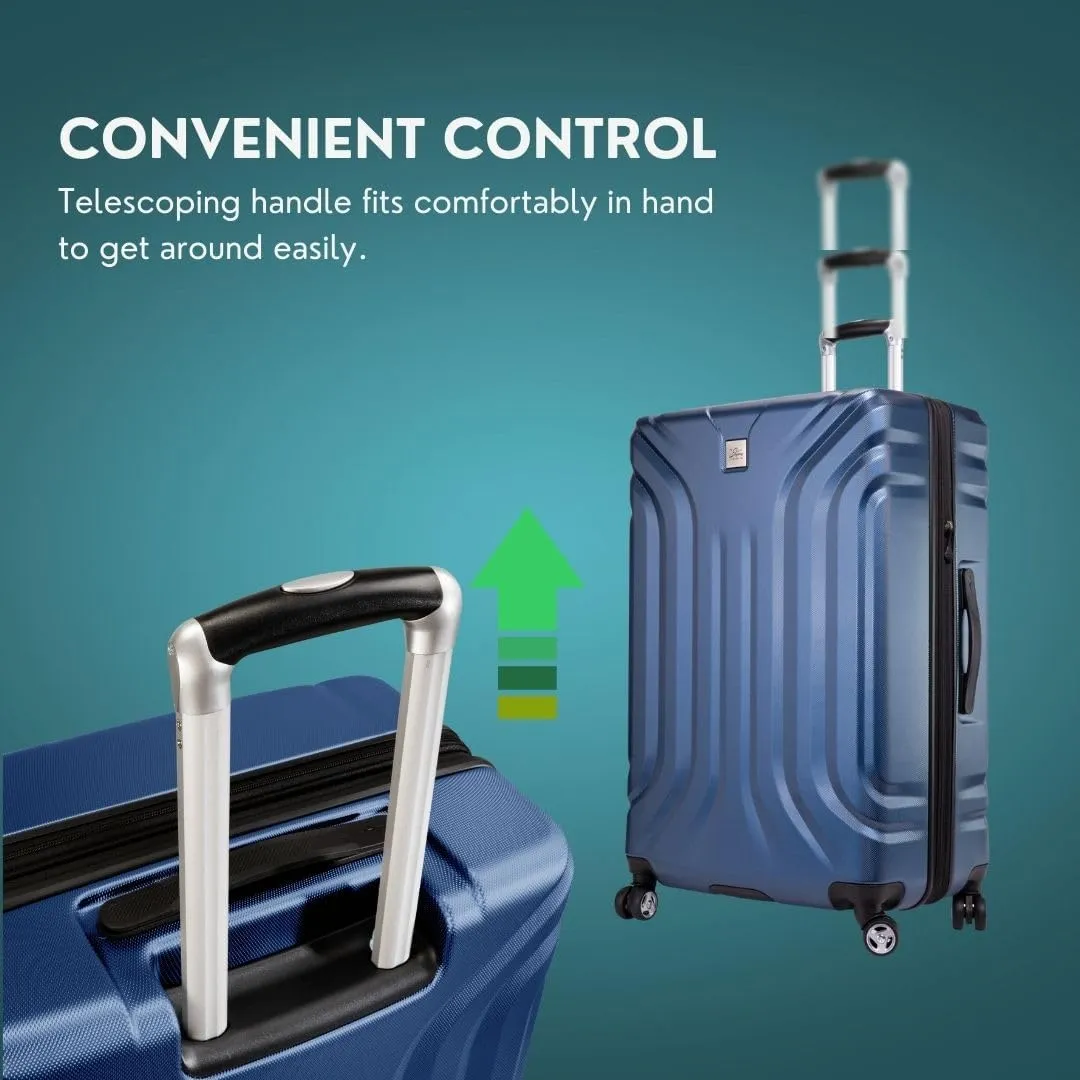 Skyway Nimbus 4.0 Expandable, Durable Hardside, 4 Wheel Spinner, Lightweight Suitcase, Unisex, Stylish