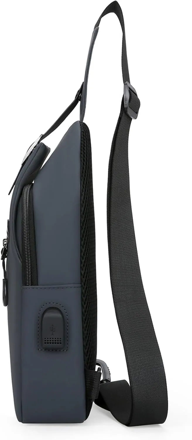 Small Backpack Purses for Women Chest Bags Daypack Crossbody for Travel Sport Running Hiking Foldable Backpack(Grey)