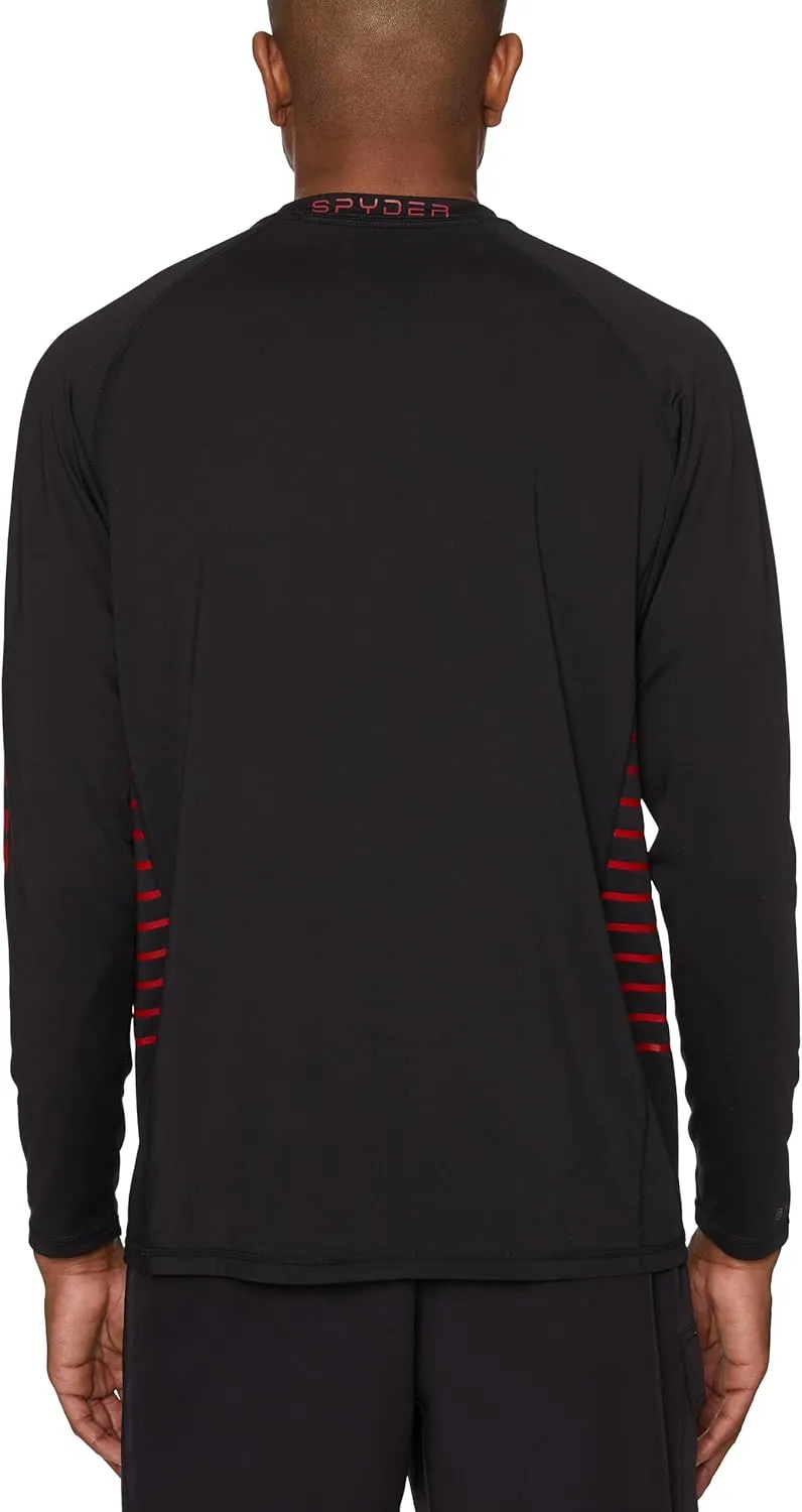 Spyder Men's Long Sleeve Rashguard  UPF , Quick-Dry, Swim Shirt, Surfing, Hiking, Workouts