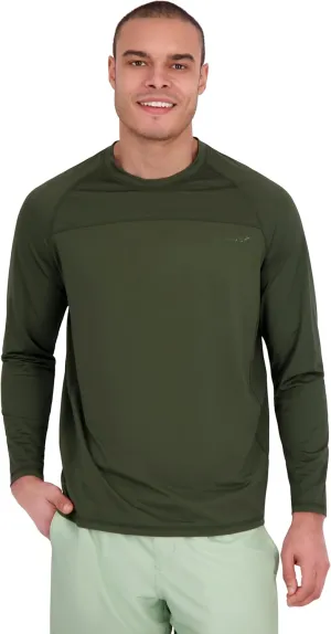 Spyder Men's Long Sleeve Rashguard  UPF , Quick-Dry, Swim Shirt, Surfing, Hiking, Workouts