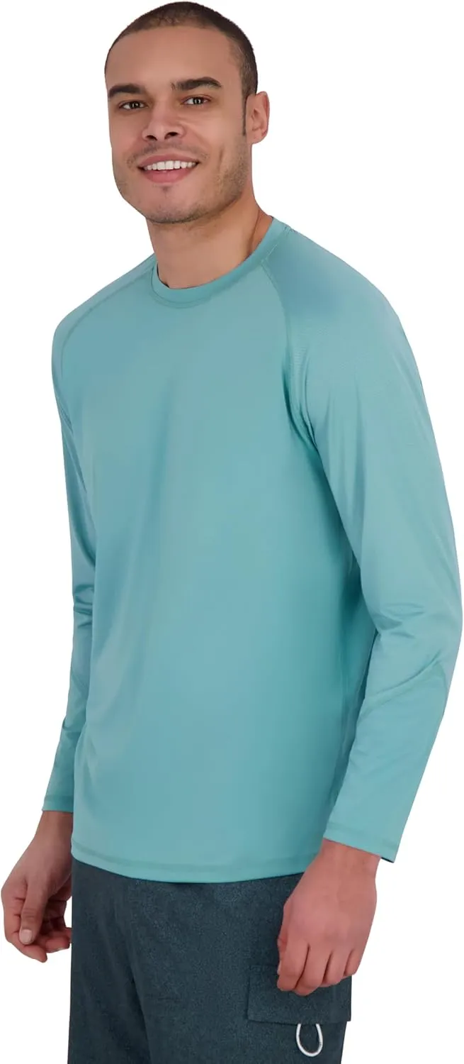 Spyder Men's Long Sleeve Rashguard  UPF , Quick-Dry, Swim Shirt, Surfing, Hiking, Workouts