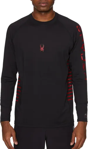 Spyder Men's Long Sleeve Rashguard  UPF , Quick-Dry, Swim Shirt, Surfing, Hiking, Workouts