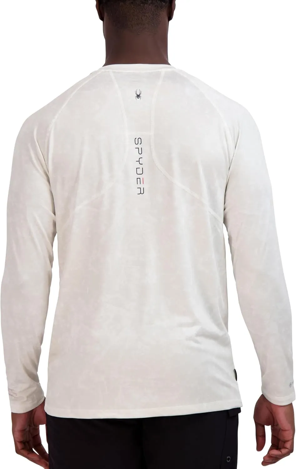 Spyder Men's Long Sleeve Rashguard  UPF , Quick-Dry, Swim Shirt, Surfing, Hiking, Workouts