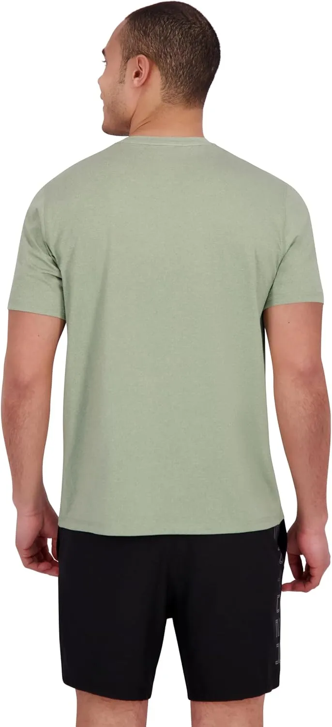 Spyder Men's Short Sleeve Rashguard  UPF , Quick-Dry, Swim Shirt, Surfing, Hiking, Workout