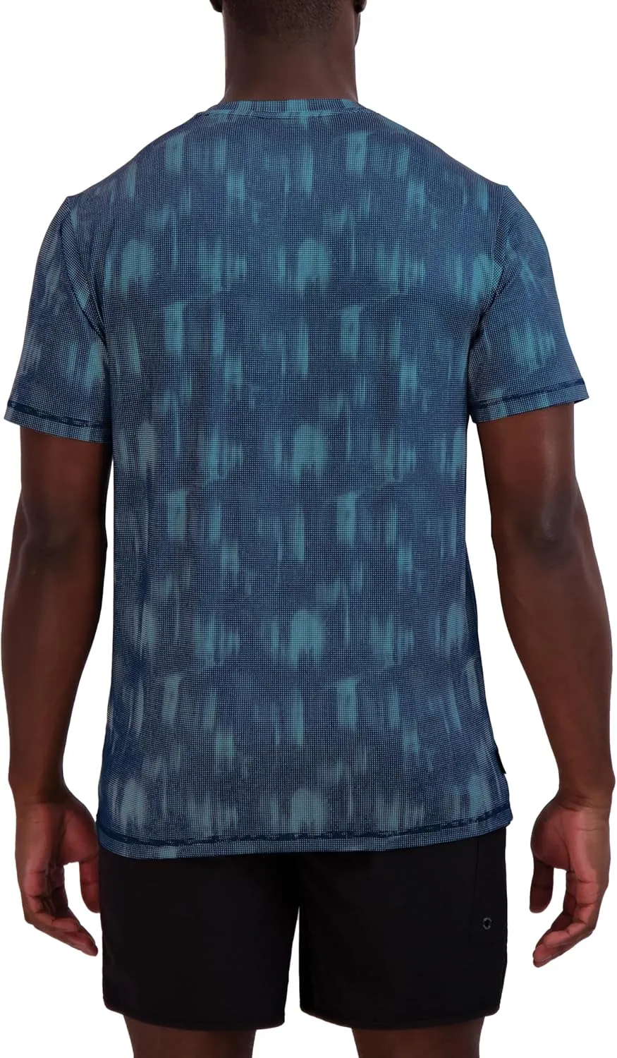 Spyder Men's Short Sleeve Rashguard  UPF , Quick-Dry, Swim Shirt, Surfing, Hiking, Workout