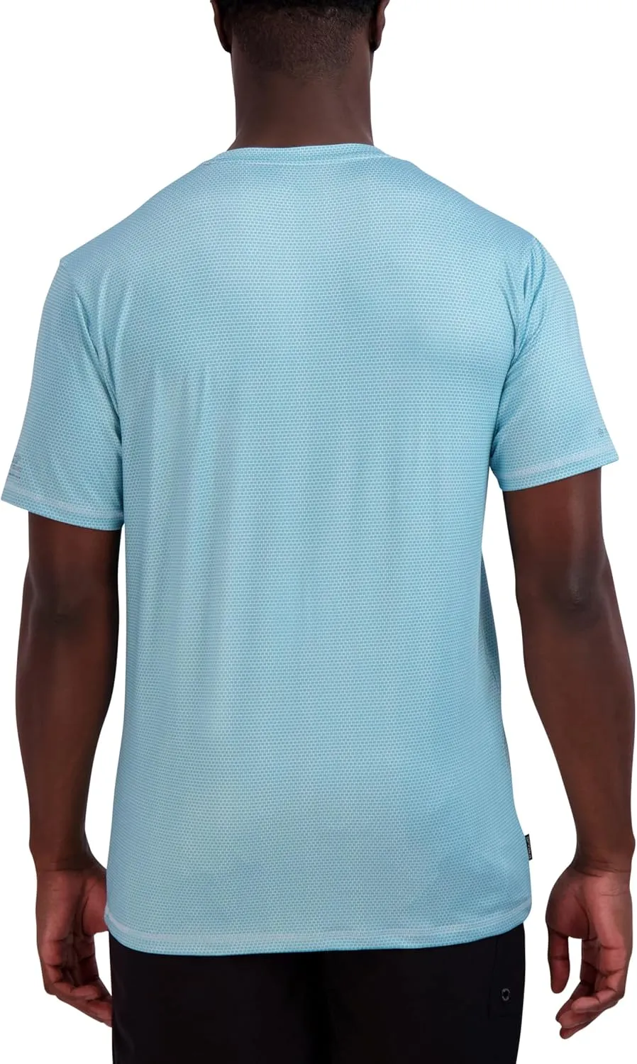 Spyder Men's Short Sleeve Rashguard  UPF , Quick-Dry, Swim Shirt, Surfing, Hiking, Workout