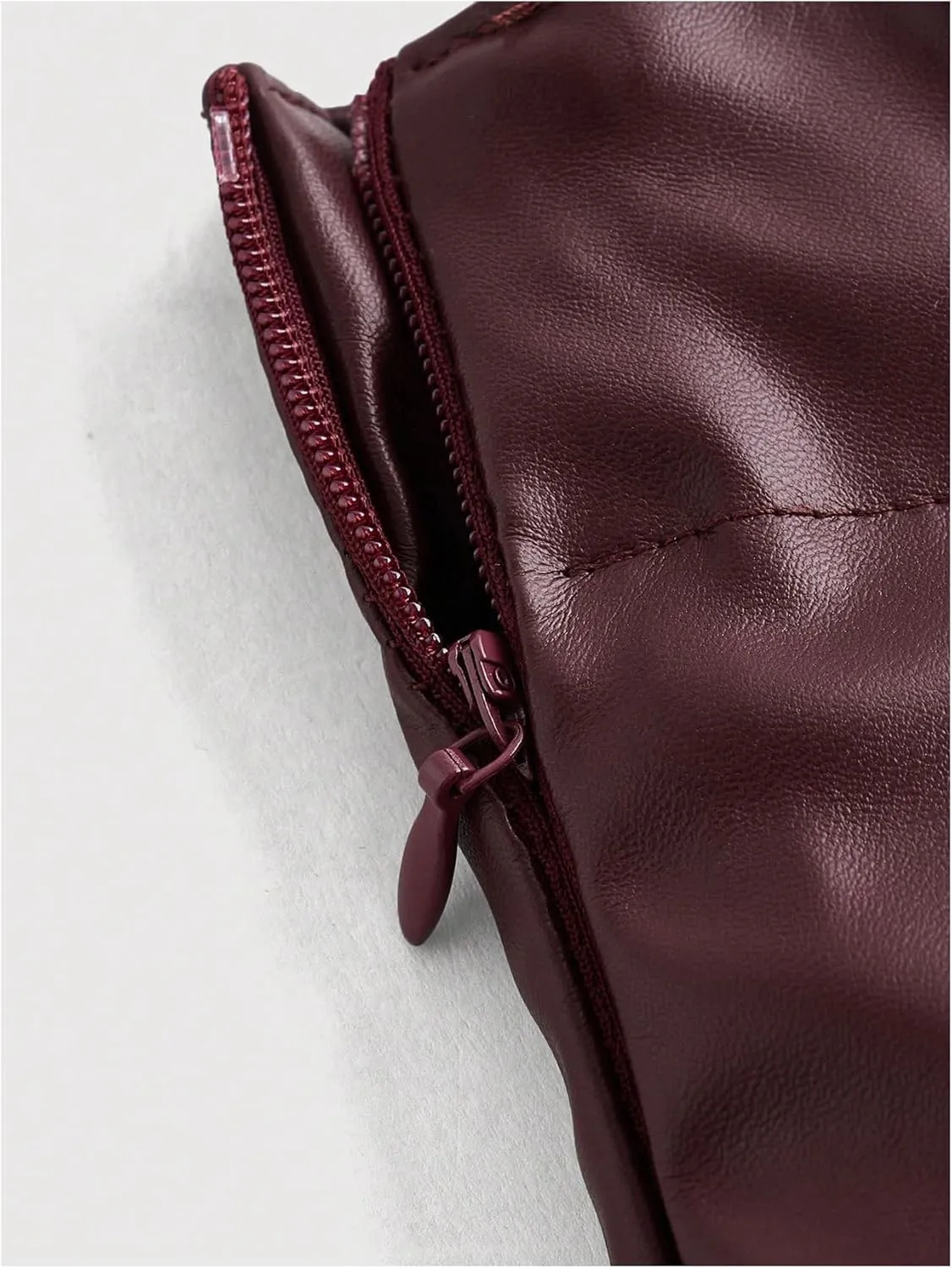 SweatyRocks Women's PU Leather A Line Mini Skirt Flared Hem Pleated Skirts with Shorts