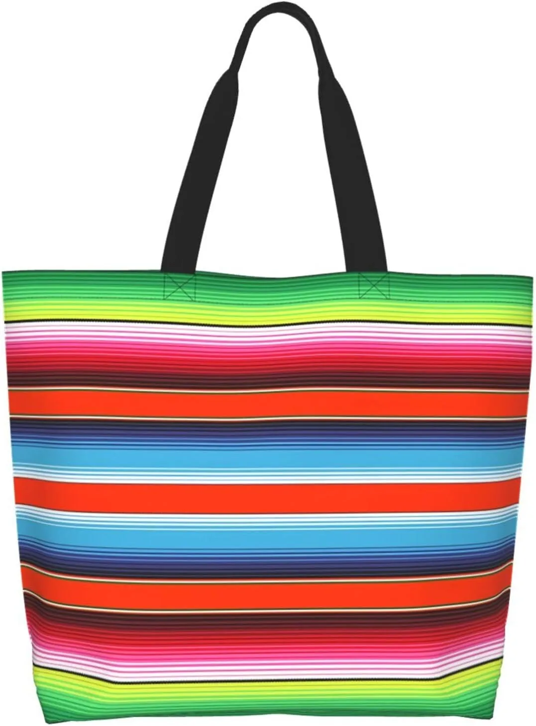 Swedish Sweden Flag Women's Tote Bag Large Capacity Single Shoulder Bags Handbag for Shopping Work