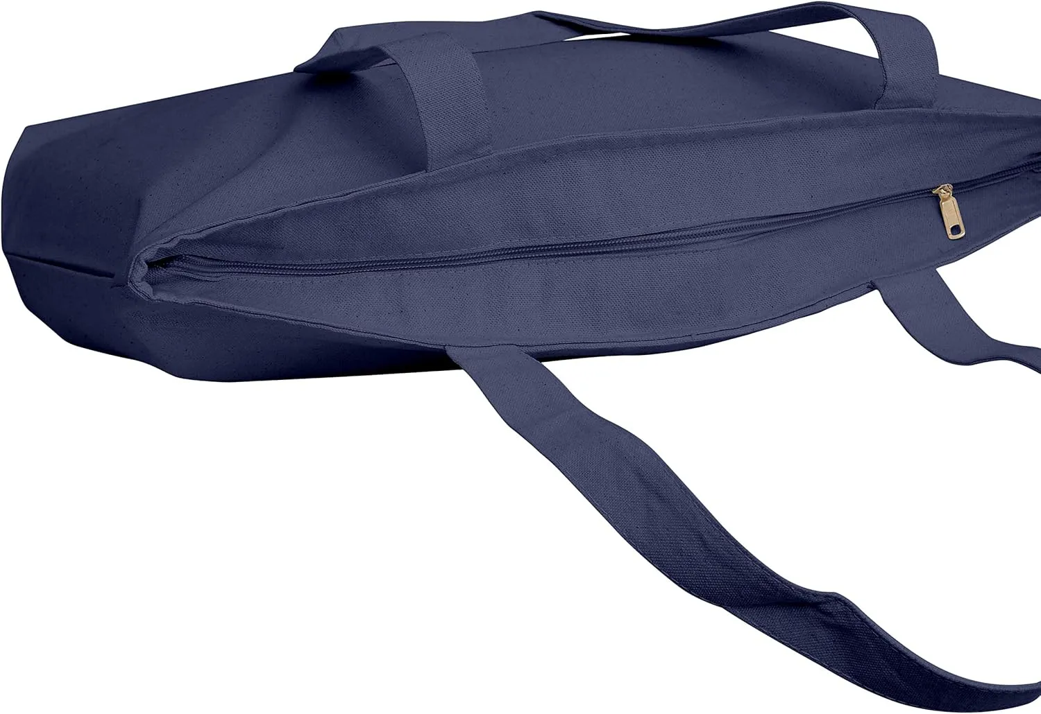 TBF Heavy Canvas Large Tote Bag with Zippered Closure for Beach, Grocery Shopping, Travel Bags