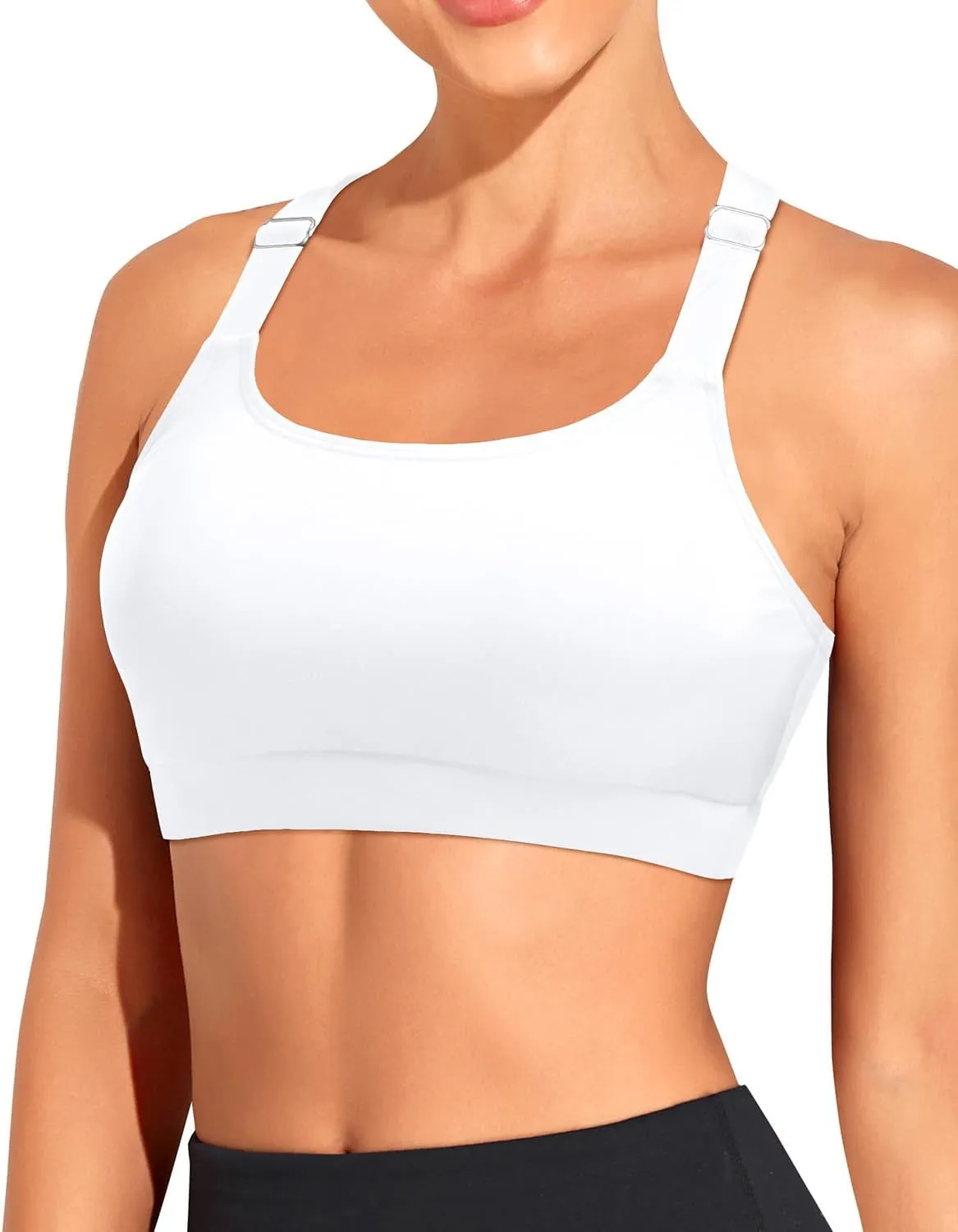 Tempt Me Women Sports Bra Bikini Tops Racerback Bathing Suits Top Padded Swim Tops Only
