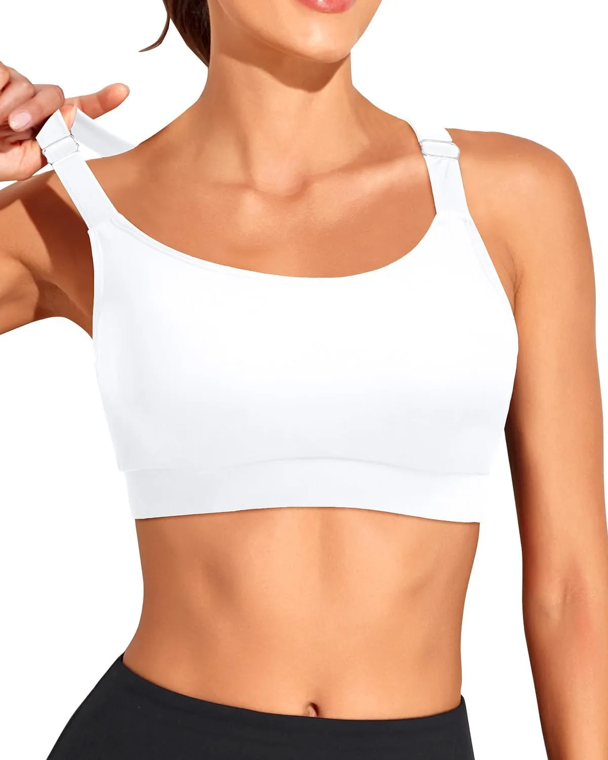 Tempt Me Women Sports Bra Bikini Tops Racerback Bathing Suits Top Padded Swim Tops Only