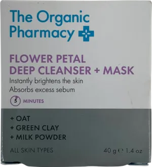 The Organic Pharmacy Flower Petal Deep Cleanser   Mask 40g
