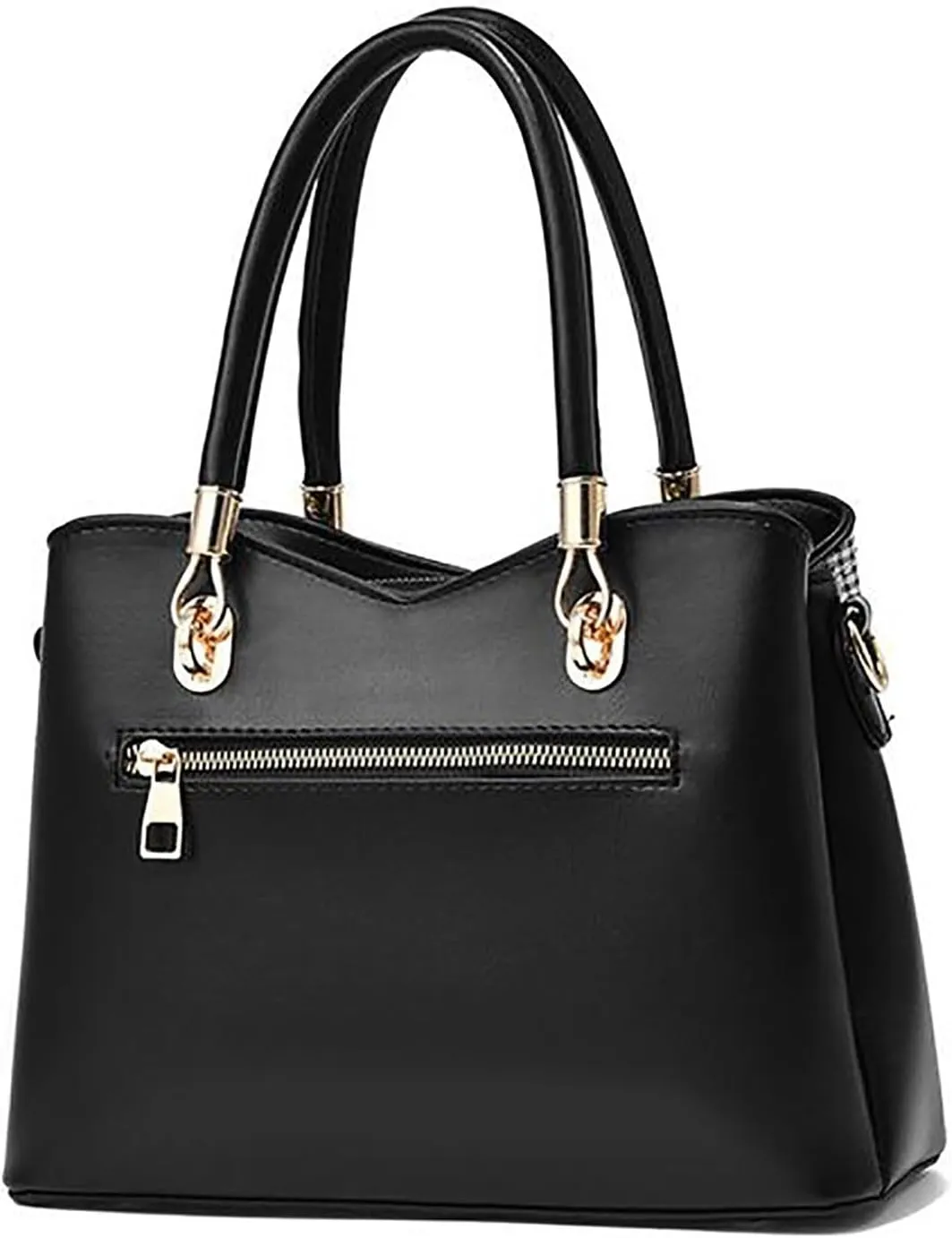 Tote Bag For Women Color Block Women Hobo Handbags Large Capacity Plaid Middle Shoulder Messenger Bag For Daily Work V
