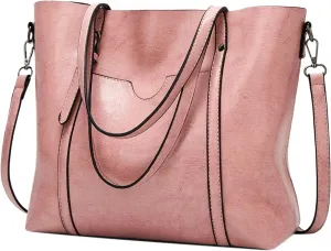 Tote Bag For Women Retro Hobo Handbags Woman Large Designer Ladies Bag Pocket Purse Leather For Daily Shopping Travel U