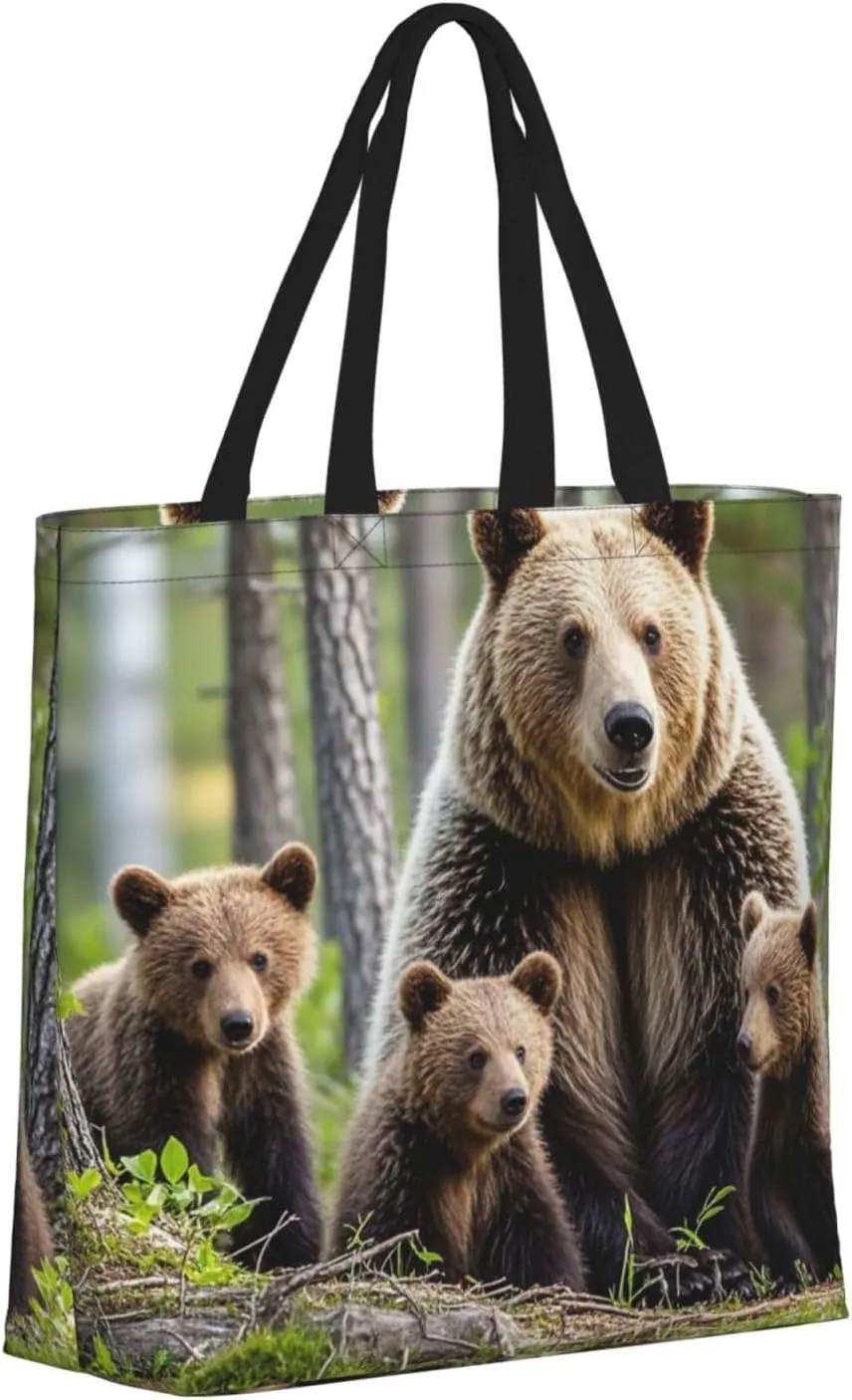 Tote Bag Large Capacity Grocery Bag With Zipper Ocean Sea Animal Shark Shopping Bag Shoulder Bag for Women