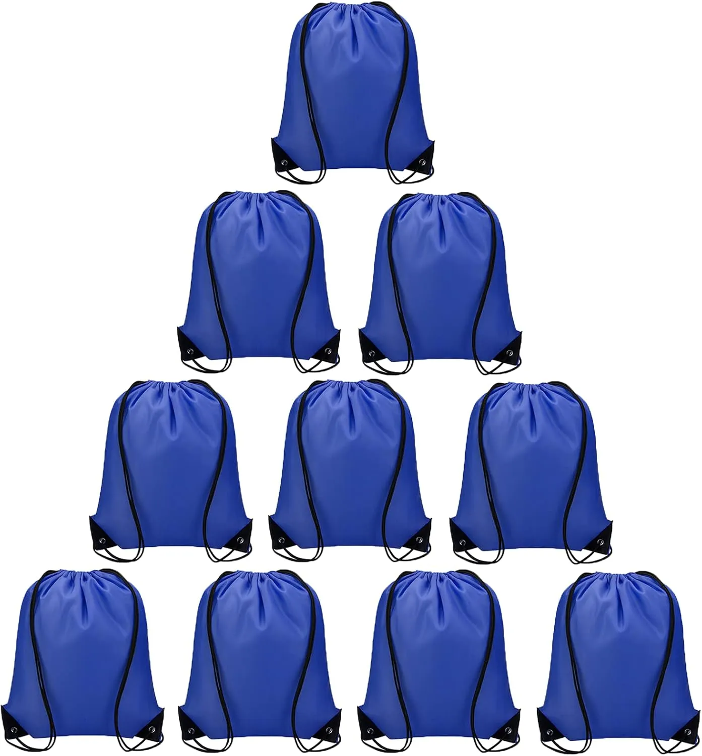 Vorspack Drawstring Backpack 10 Pieces for Party Gym Sport Trip