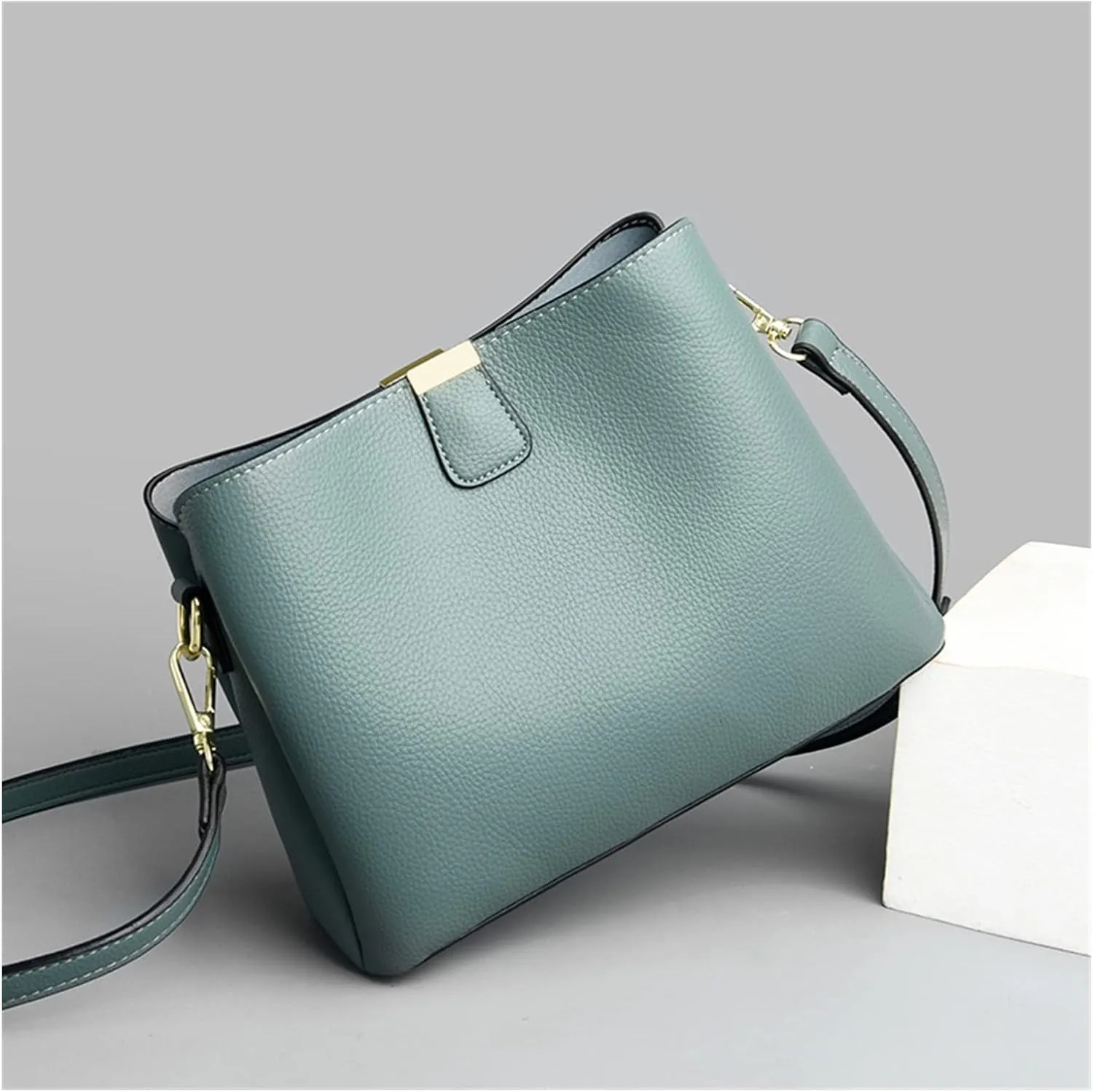 Women Bucket Bag Fashion Shoulder Bag For Girls Large Capacity Messenger Crossbody Bag For Women(Brown)