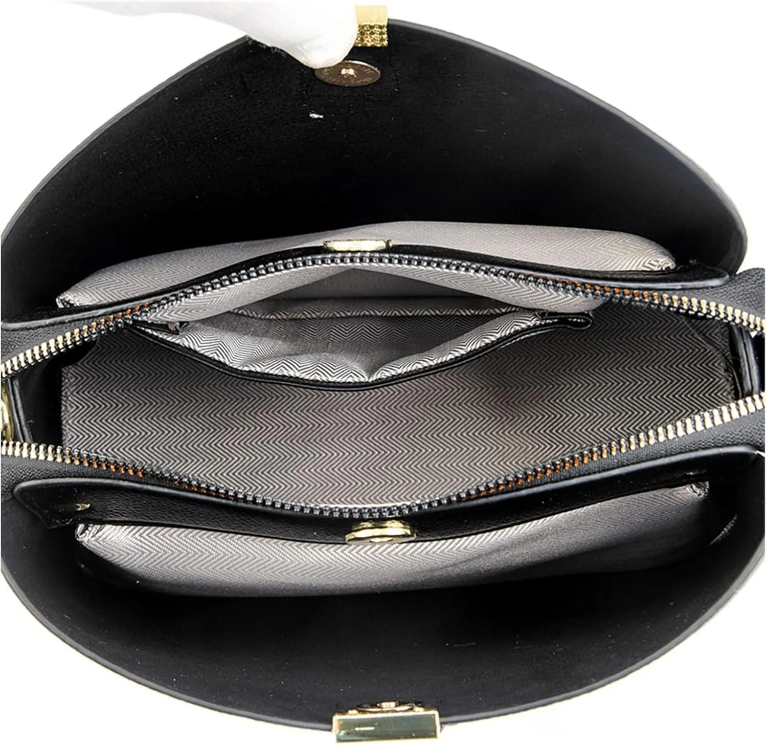Women Bucket Bag Fashion Shoulder Bag For Girls Large Capacity Messenger Crossbody Bag For Women(Brown)
