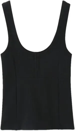 Women's Solid Color Slim Square Neck Camisole