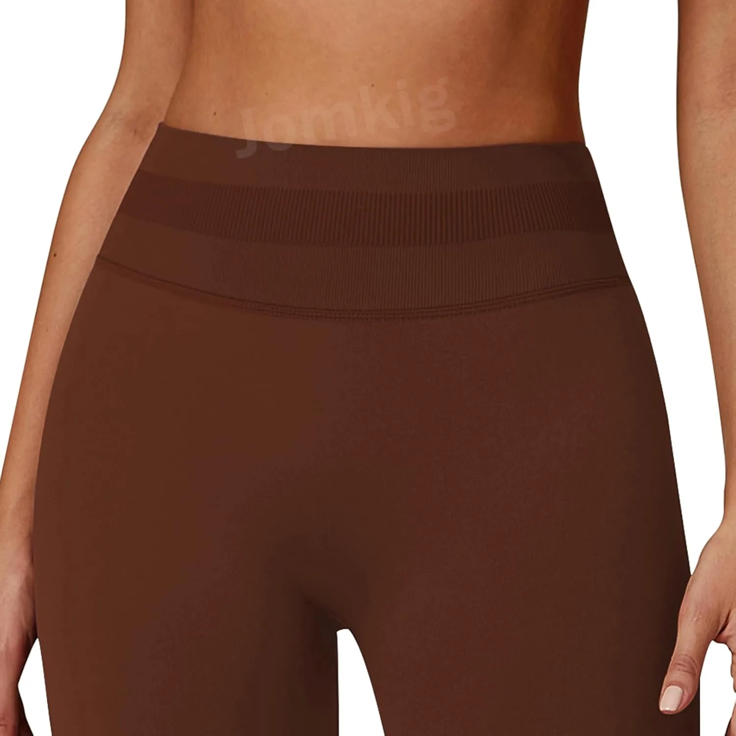 Womens Workout Leggings Seamless Tummy Control Yoga Pants Scrunch Butt Lifting Compression Gym Athletic Leggings