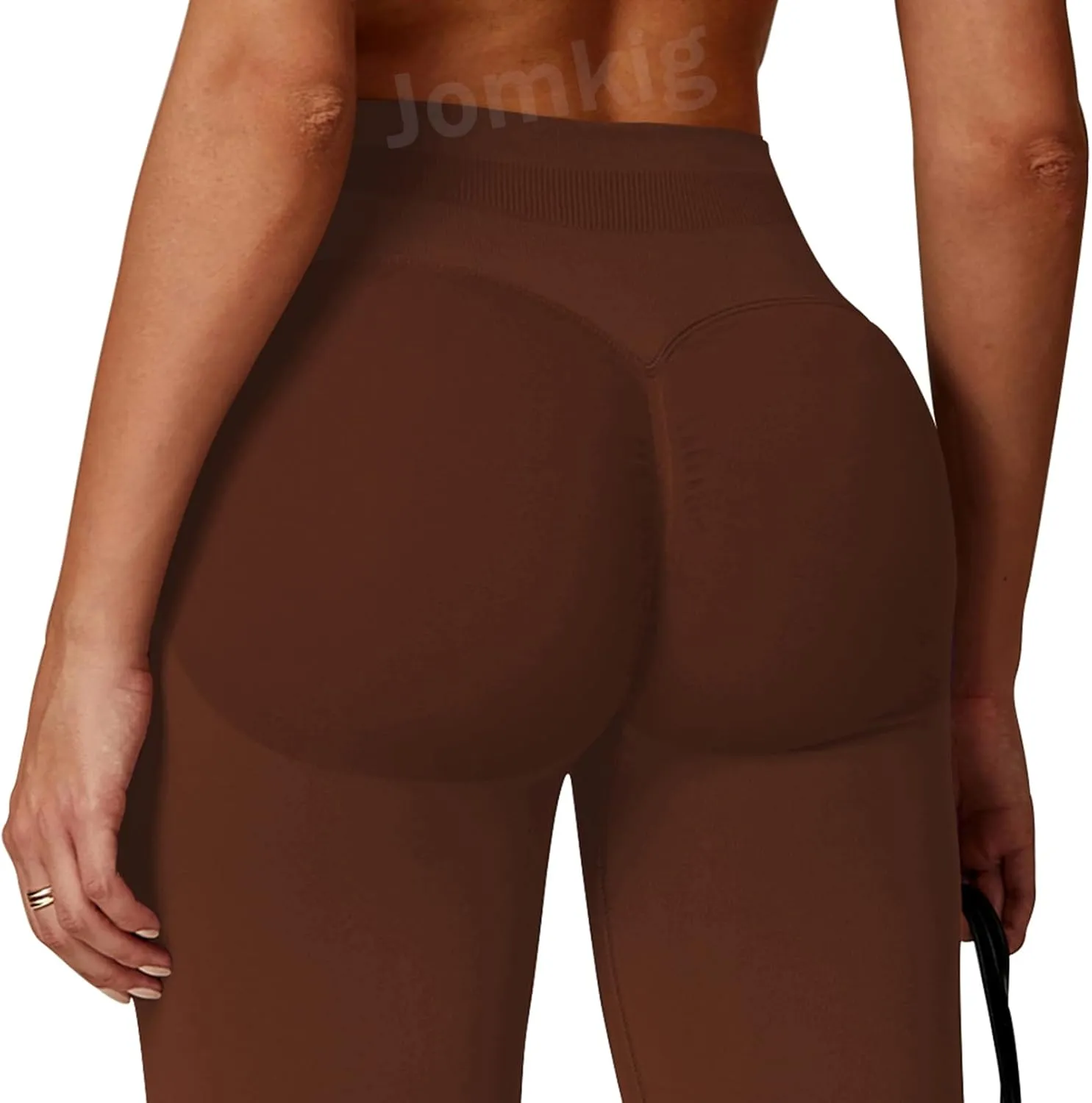 Womens Workout Leggings Seamless Tummy Control Yoga Pants Scrunch Butt Lifting Compression Gym Athletic Leggings