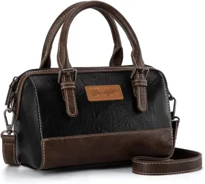 Wrangler Satchel Bags for Women Top-Handle Handbags Cute Crossbody Purses with Strap