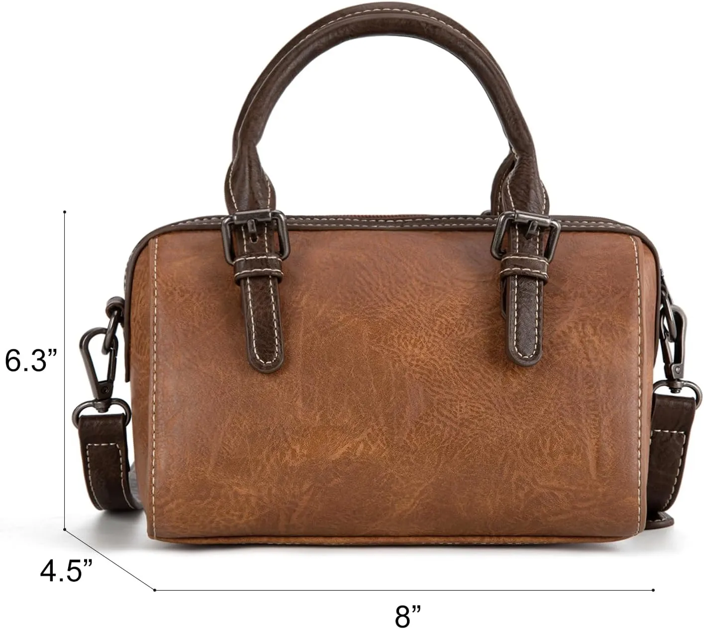 Wrangler Satchel Bags for Women Top-Handle Handbags Cute Crossbody Purses with Strap