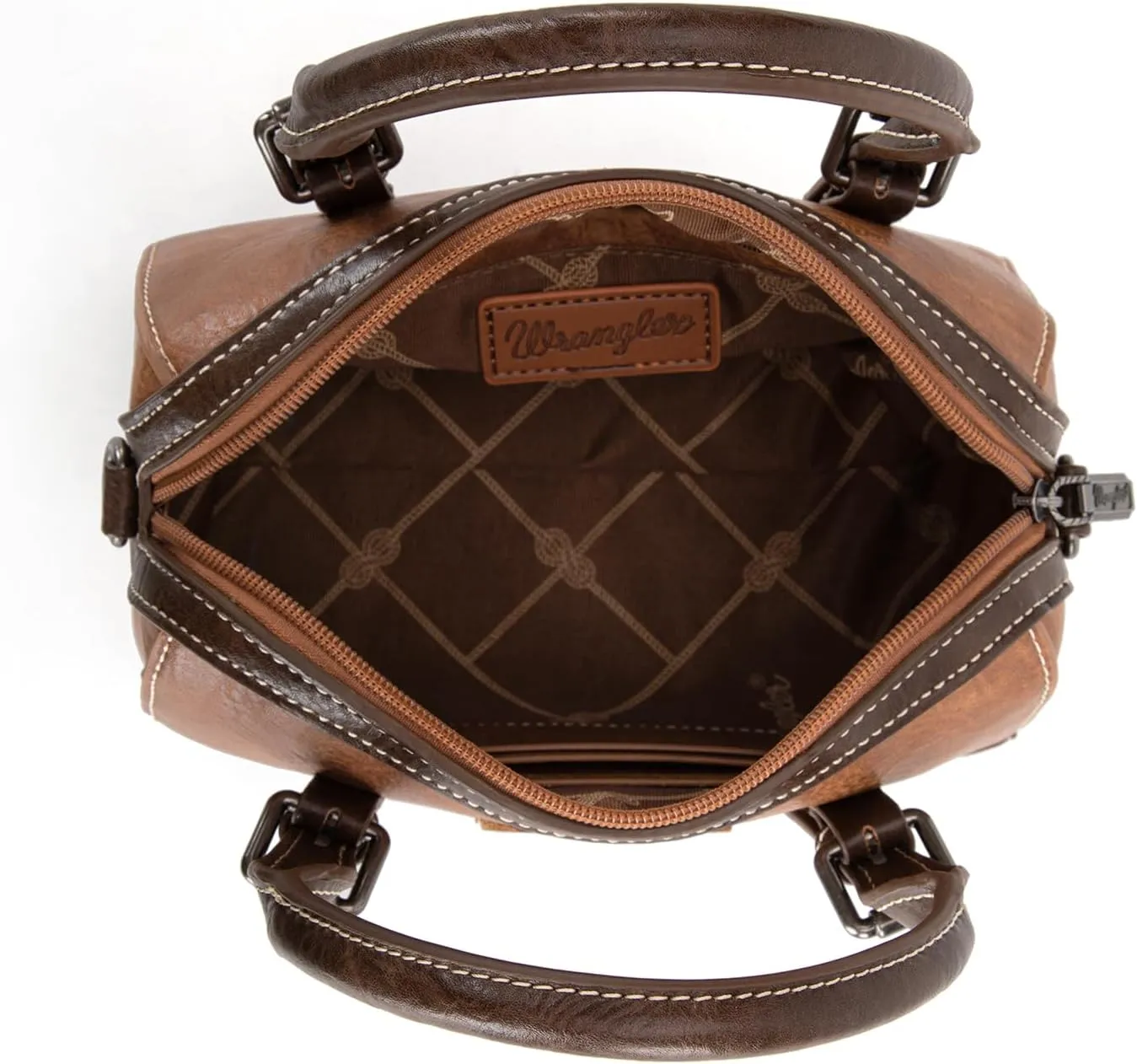 Wrangler Satchel Bags for Women Top-Handle Handbags Cute Crossbody Purses with Strap