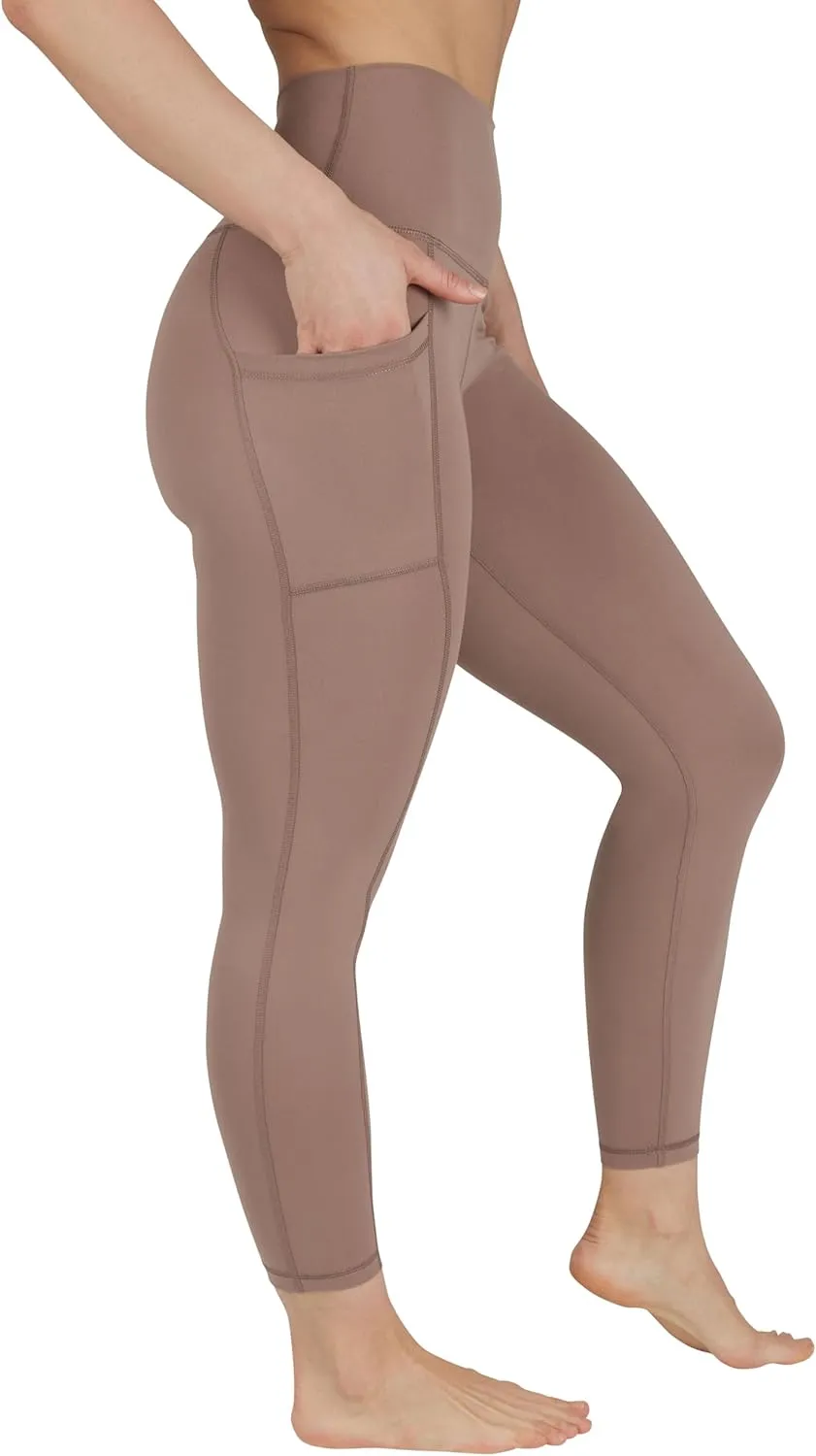 Yogalicious Womens High Waisted Yoga Legging Elastic Free Squat Proof Workout Pant