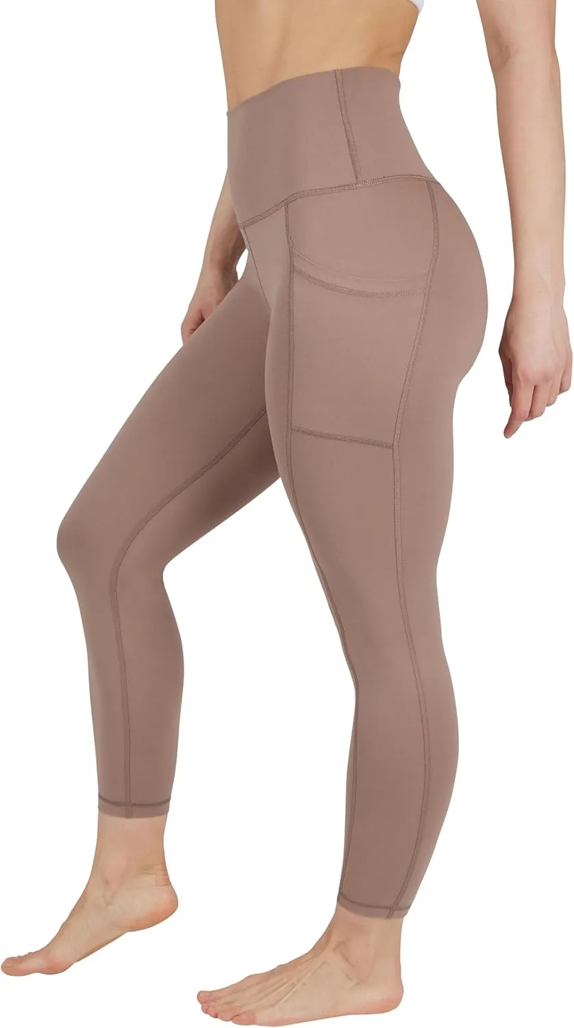 Yogalicious Womens High Waisted Yoga Legging Elastic Free Squat Proof Workout Pant