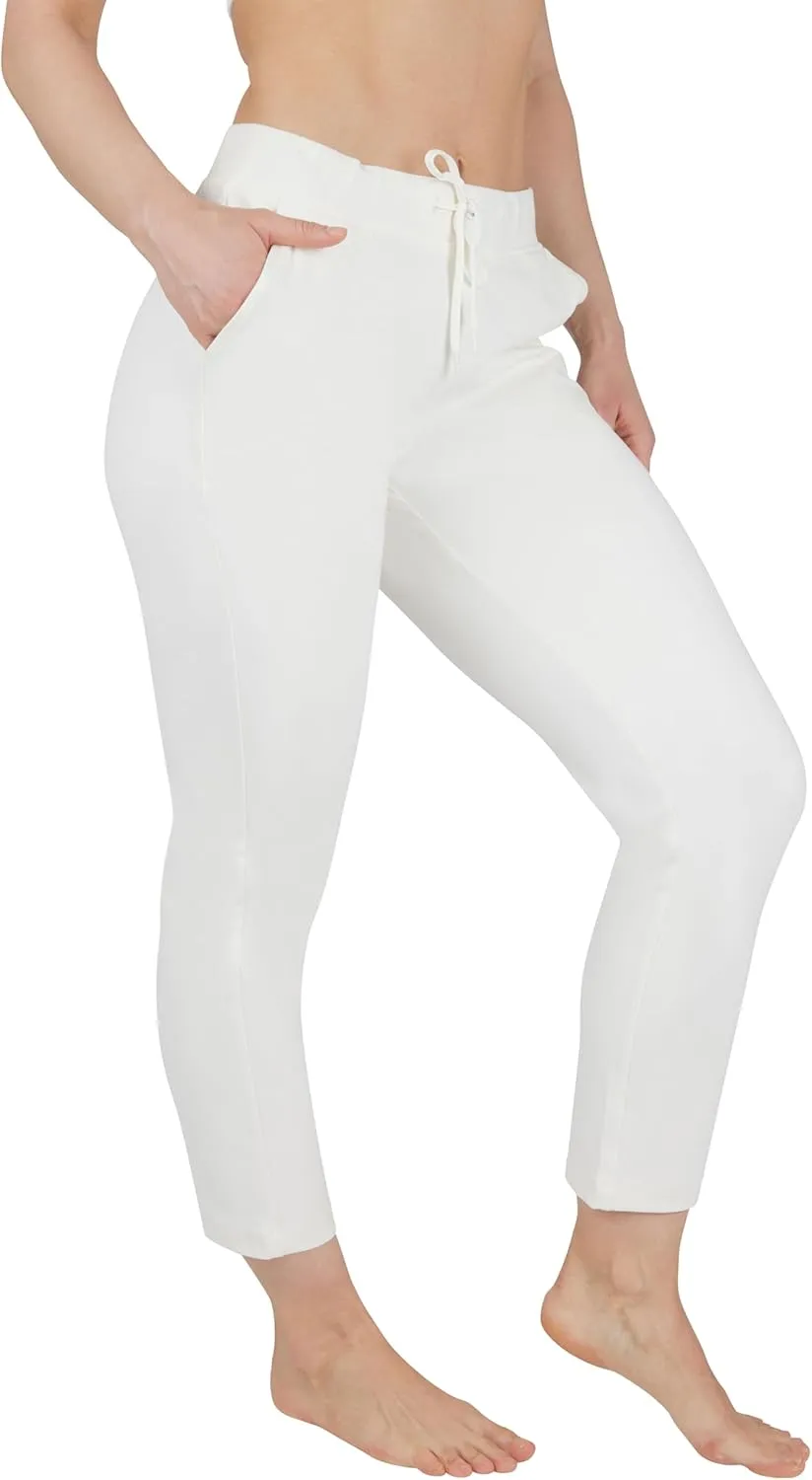 Yogalicious Womens High Waisted Yoga Pants Straight Leg Casual Pant